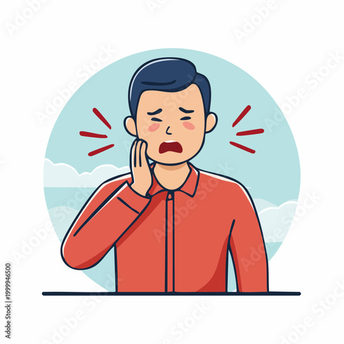 Man with Toothache