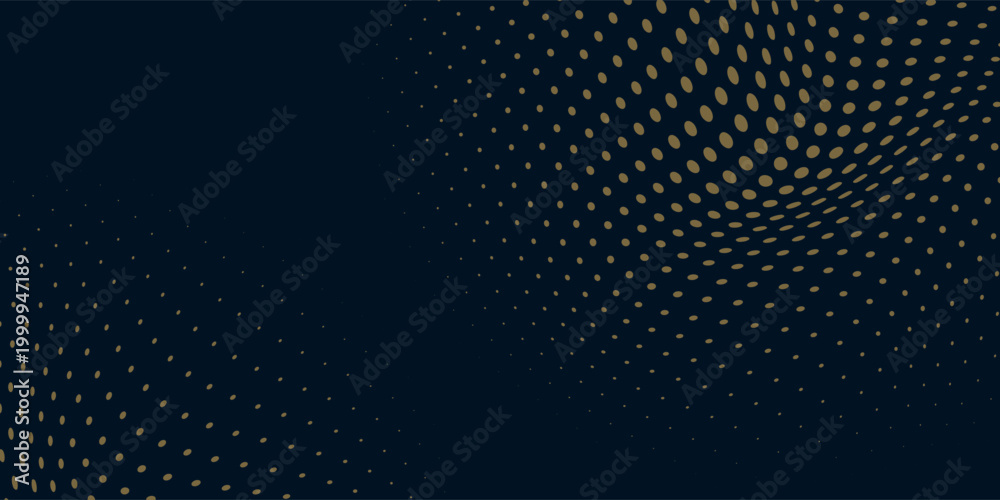 Obraz premium Best digital wave of particles. Futuristic point wave. Technology background vector. dot texture