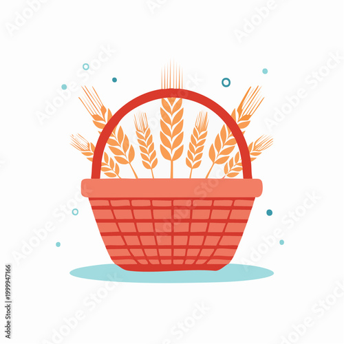 Basket of Wheat Ears