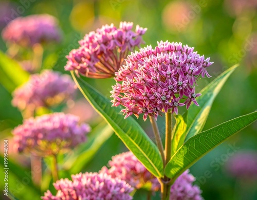Soft Focus Pink Flower in Natural Light