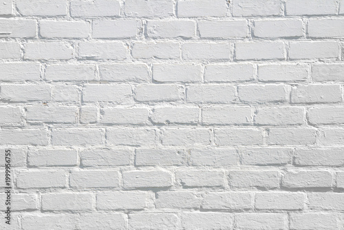 Natural light old brickwork. Light brick wall texture.