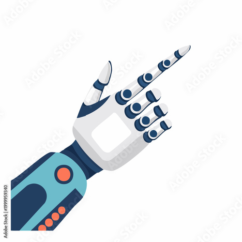 Robotic Hand Pointing Finger