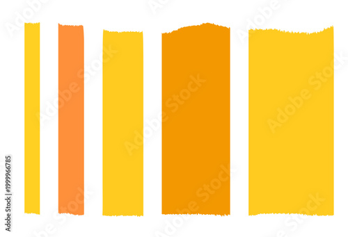 色んな幅のマスキングテープ