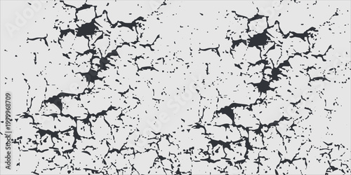 Bild auf Leinwand Abstract black and white jagged zigzag pattern.