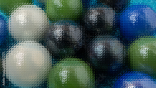 Abstract background pattern creating an optical illusion with vivid colors and geometric shapes