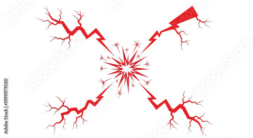 Neuron cell with branching dendrites.