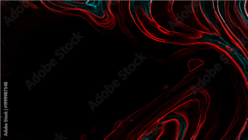 Vector Abstract  vibrant marbled art with fluid dynamic lines.