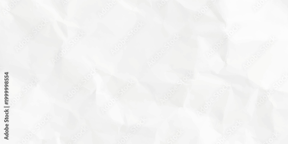 Naklejka premium Plain white and dull background textured like crumpled paper