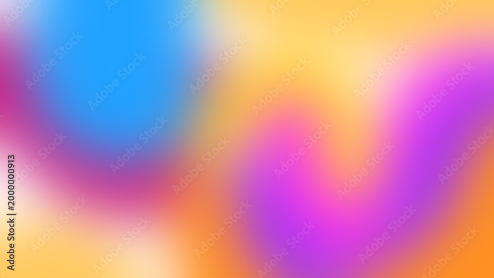 Fototapeta premium Vibrant Soft Focus Blurred Gradient Background for Commercial Use
