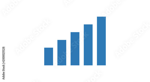 Abstract vector graphic of ascending blue bars illustrating progress, data visualization, business growth, market trends, or signal strength and network connectivity Free Download Abstract vector graphic of ascending blue bars illustrating progress, data visualization, business growth, market trends, or signal strength and network connectivity - GFXLoad