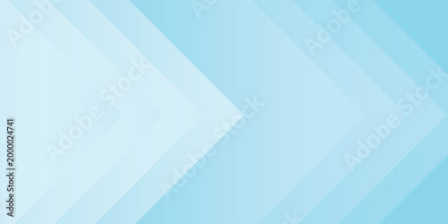 Minimalist banner background, pastel colorful, Light Blue gradations. Circle effect style geometric, abstract background. Vector Illustration