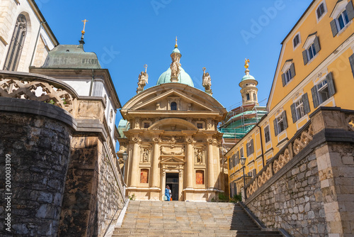 Φωτογραφία Mausoleum of Emperor Ferdinand II in Graz Austria with monumental baroque facade