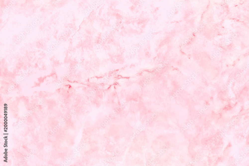 Fototapeta premium Pink marble texture background with high resolution for interior decoration. Tile stone floor in natural pattern.