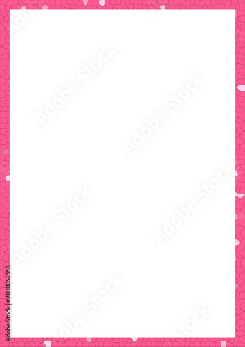 Abstract Gradient Frame Border, Colorful Textured Rectangle Design Element