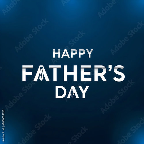 Happy father's day retro pixel text design