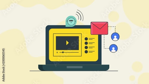 Video marketing with AI agent, autonomously generate and publish content on social channels, send newsletter update user segmentation, analyzing marketing metrics, deliver encrypted reports.