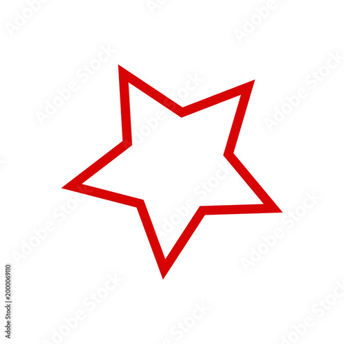 Фотография red star icon