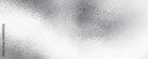 Vector shiny foil or silver metallic pattern. Texture of transparent, matte white and grey frosted glass, blur effect eps10