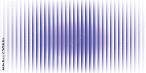 Minimalist white background with blue gradient vertical lines and central focus.