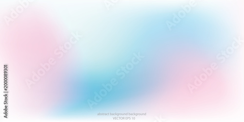Vector abstract colorful background blurred gradient pastel color palette