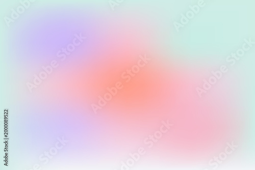 Soft Pastel Gradient Background with Smooth Blurred Color Blend