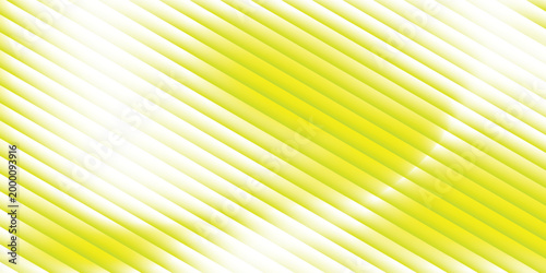 Futuristic abstract background with bright green diagonal light beams.