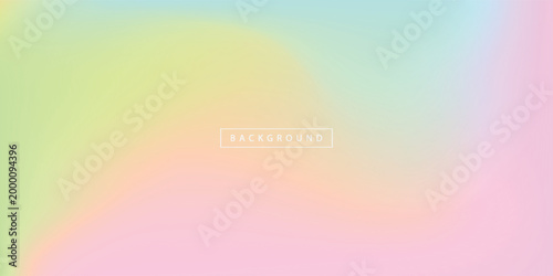 Vector abstract colorful background blurred gradient pastel color palette