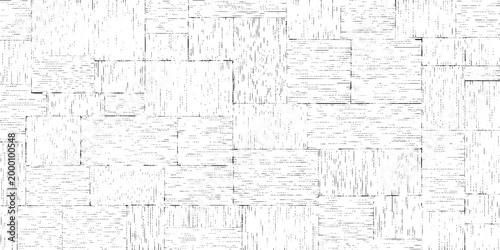 Grunge textured background with rectangular shapes and lines in black and white for design and decoration