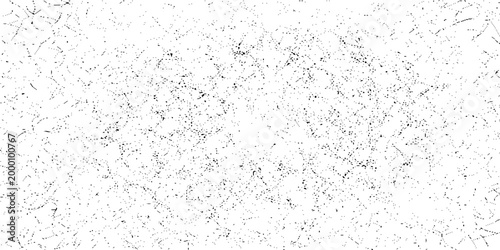 Grunge texture background with black speckles and scratches on white, Vector illustration for creative design projects