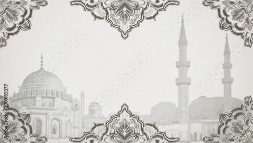 Islamic background and invitation

