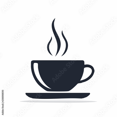 Steaming Coffee Cup Icon