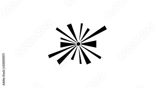 create a logo of light flare in black and white vector minimal logo icon, Round sweeping brush for robot vacuum cleaner Vector Image, Snow icon, Laser optic beam flash sparks linear ray lighting set, 