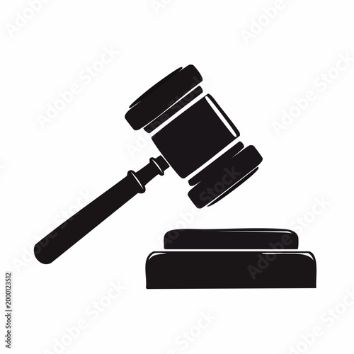 Black Gavel Icon