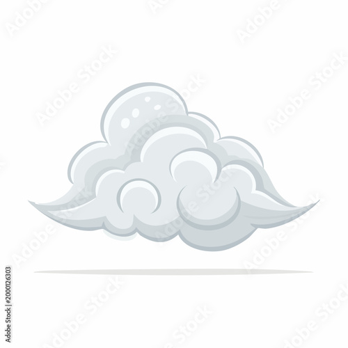 Cartoon Cloud Illustration