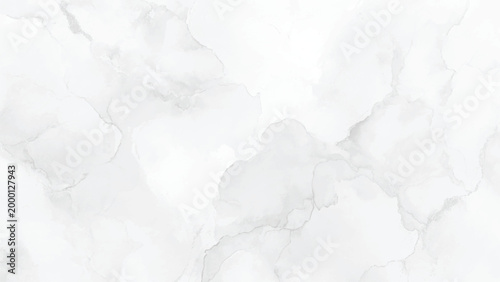White marble texture with gray veining pattern elegant background