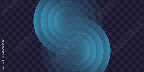 Sound wave. Signal concentric circle. Round light effect. Wifi range. Radio station signal. Water ripple with circle waves. A place or a painful point. Radar screen. Vector effect.