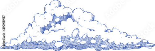 Cloud Hand Drawn