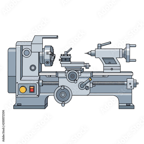 Metalworking Lathe Machine