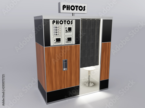 Cabine photo identité
