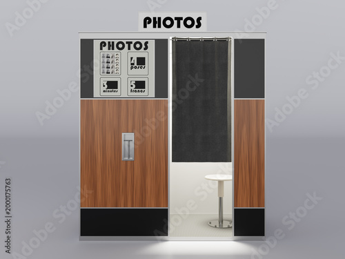 Cabine photo identité