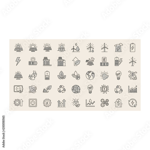 Schilderij op canvas Assorted lifestyle and travel icon set with lifestyle collection pictogram