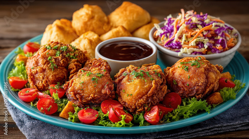A southern fried chicken di...