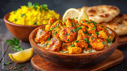 Indian butter chicken curry...