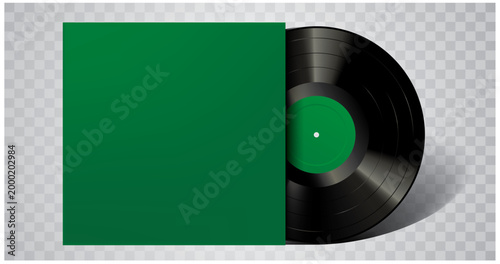 Obraz na płótnie green lp cover