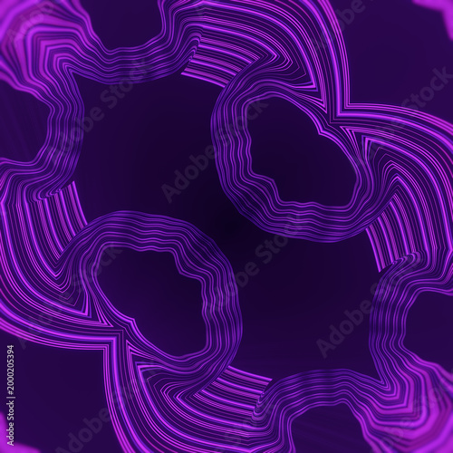 A dark texture with floating purple lines. This mystical, abstract background is reminiscent of liquid metal or a relief scan in the dark. Elegant design