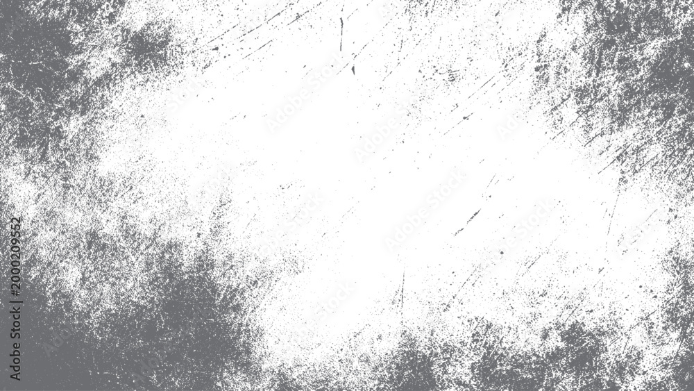 Fototapeta premium Distressed grunge background with shadowed edges and glowing center subtle overlay effect on transparent backdrop 