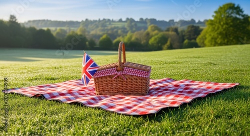 Early May Bank Holiday Picnic Basket in Lush Park