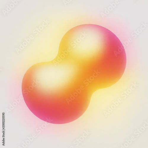 Minimal glow overlay texture with smooth, blended pink, yellow, and orange hues