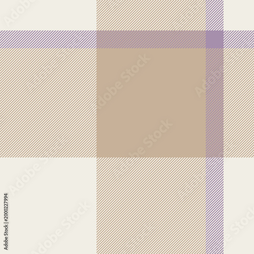 Romance pattern textile seamless, britain check texture vector. Screen plaid tartan fabric background in pastel and white colors.