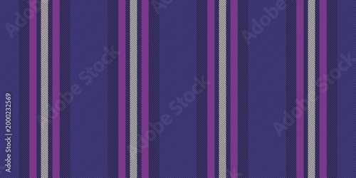Mndia vertical textile seamless, cool lines vector stripe. Soat pattern texture fabric background in indigo and dark colors.